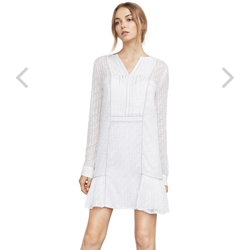 LAST CALL! Beautiful white BCBG silk dress NWT! 👗